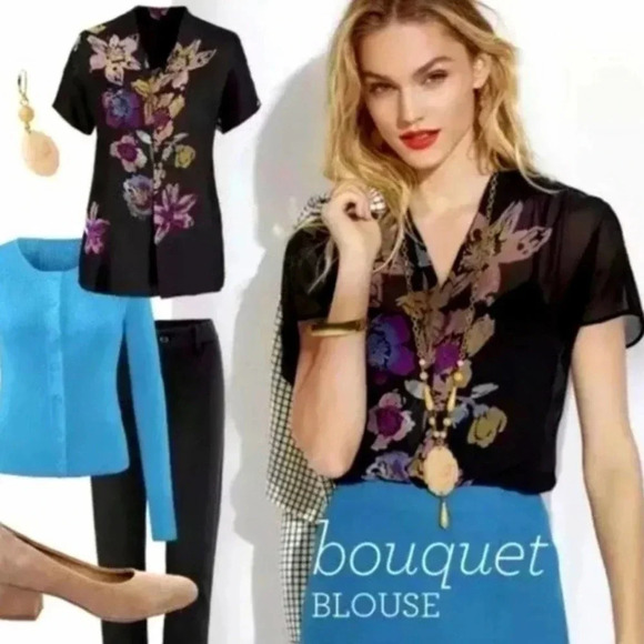 cabi Women’s 3332 Banquet Blouse Size Small / Limited Edition - Picture 7 of 7